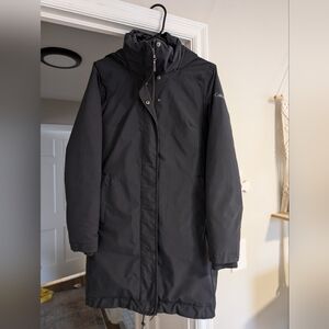 Women's Columbia Reversible Down Long Coat